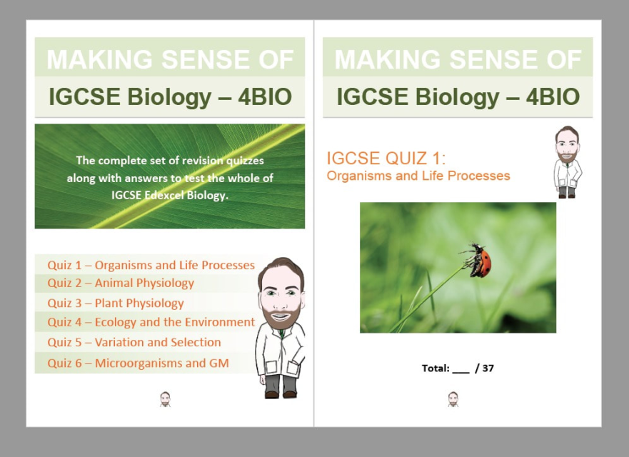 IGCSE Biology Revision Quiz Bundle